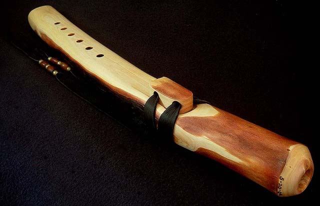 Coast Redwood "Warbling" Branch Flute in A#
