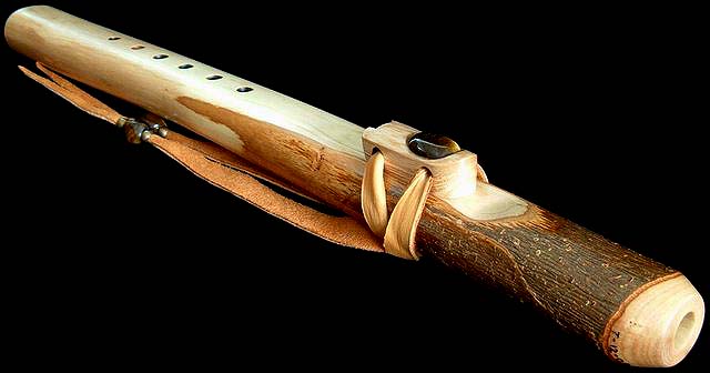 Branch Flutes Made with the Spirit of the Tree