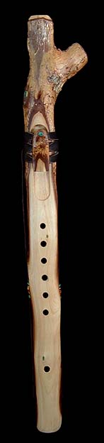 Peppertree Branch Flute in High C from Dryad Flutes