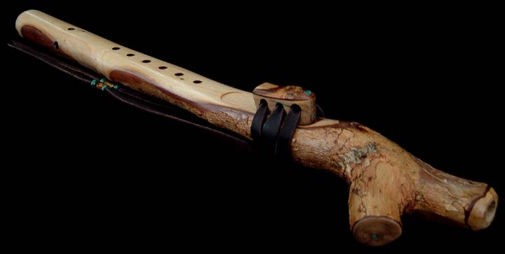 Peppertree Branch Flute in High C from Dryad Flutes
