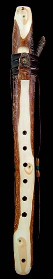 Ponderosa Pine Branch Flute in B from Dryad Flutes