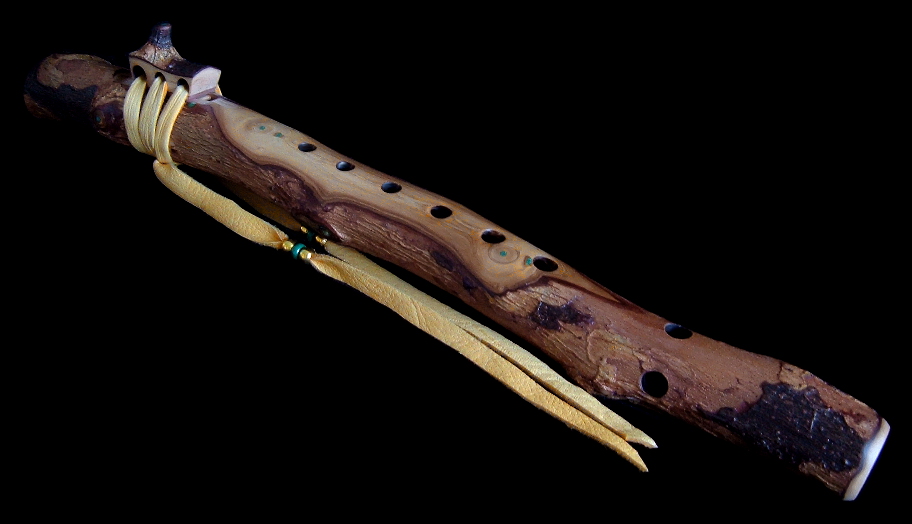 Peppertree Branch Flute in Dm from Dryad Flutes