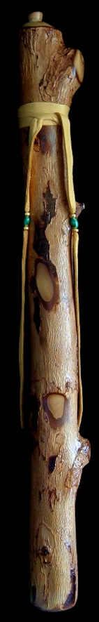 Peppertree Branch Flute in Low Cm from Dryad Flute