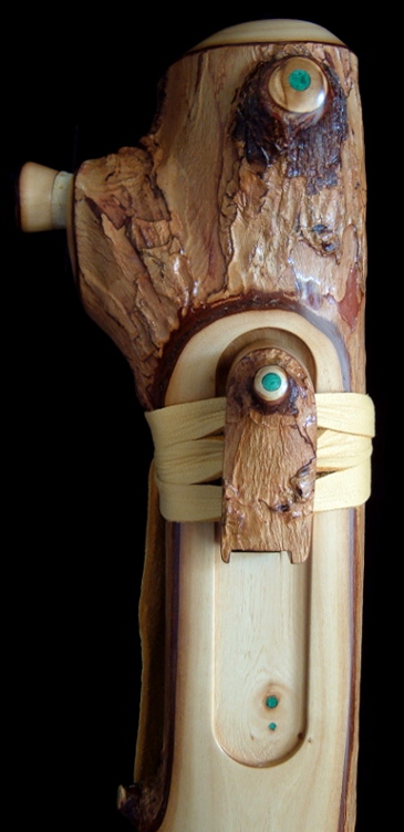 Peppertree Branch Flute in Low Cm from Dryad Flute